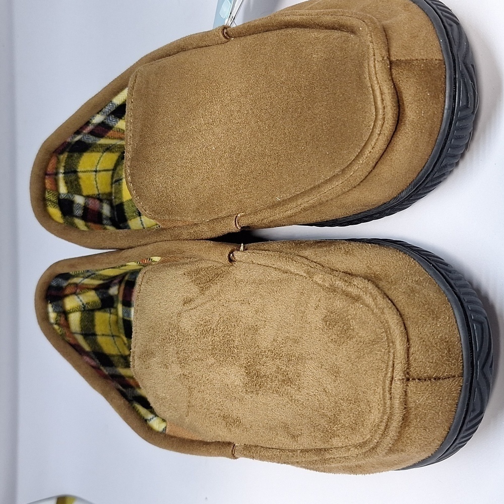 Rock Dove Men's Alexander Flannel Lined Loafer Slippers - Picture 3 of 8